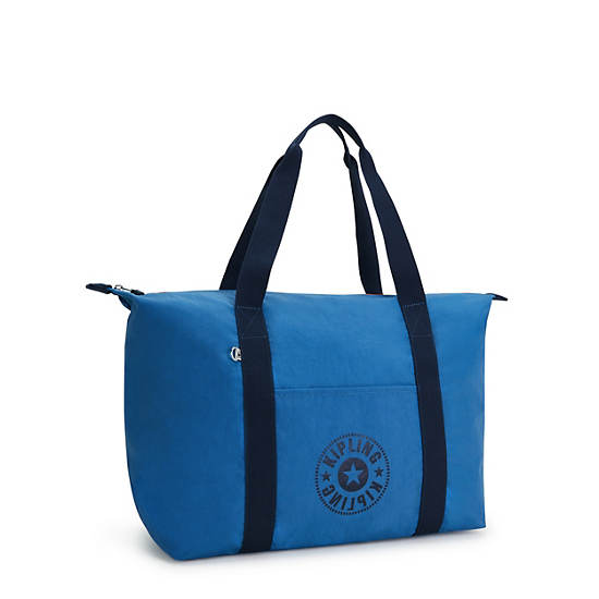 Torby Tote Kipling Art Medium Lite Niebieskie | PL 1442SG